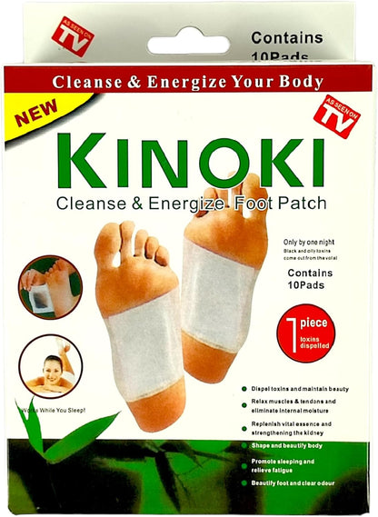 Kinoki Premium Natural Foot Patches(Pack Of 10)