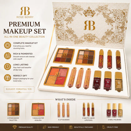 Rose Berry - Luxury Makeup Gift Set